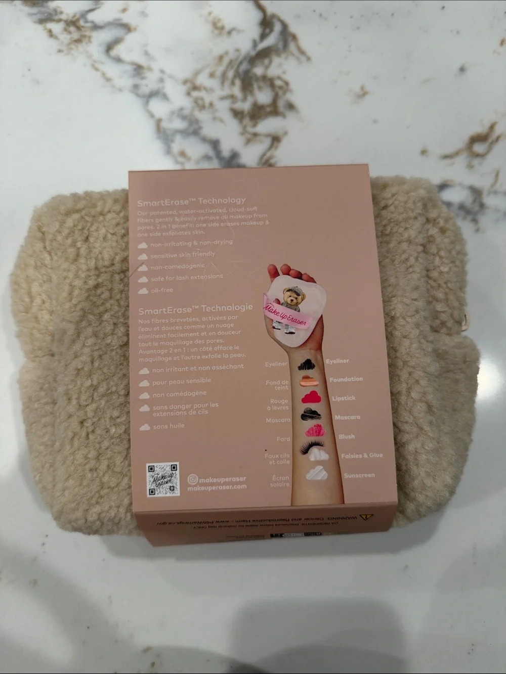 MakeUp Eraser Kids Teddy 7-Day Set - Beige
